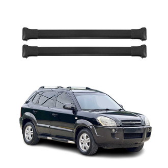 OMAC® - Black Raised Roof Rails Cross Bars