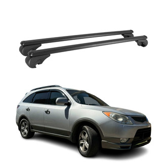 OMAC® - Black Raised Roof Rails Cross Bars