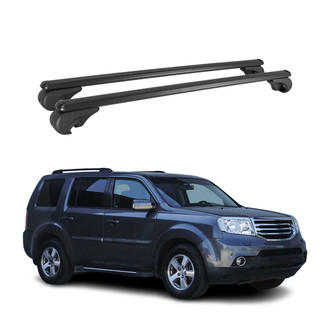 OMAC® - Black Raised Roof Rails Cross Bars