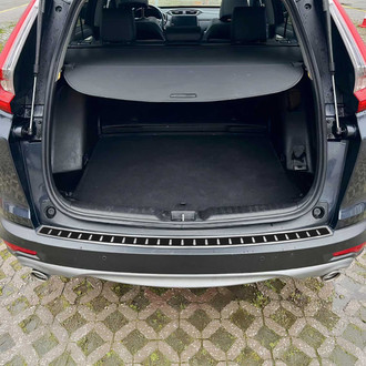 OMAC® - Silver with Black Rear Bumper Sill Cover