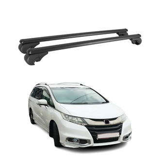 OMAC® - Black Raised Roof Rails Cross Bars