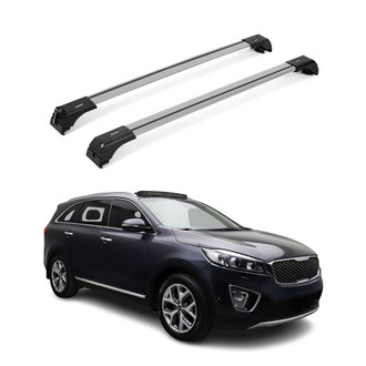 OMAC® - Gray Flush-Mounted Roof Rails Cross Bars