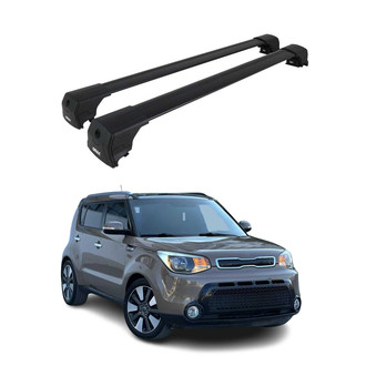 OMAC® - Black Flush-Mounted Roof Rails Cross Bars