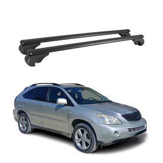 OMAC® - Black Raised Roof Rails Cross Bars