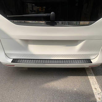 OMAC® - Dark Brushed Rear Bumper Sill Cover