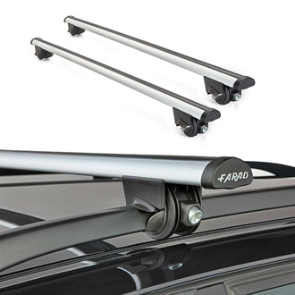 OMAC® - Gray Raised Roof Rails Cross Bars