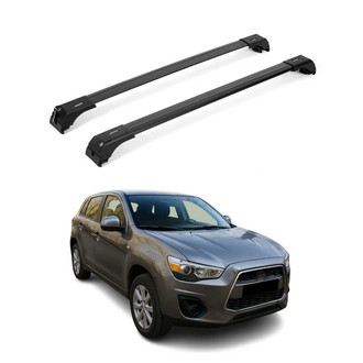 OMAC® - Black Flush-Mounted Roof Rails Cross Bars