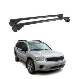 OMAC® - Black Raised Roof Rails Cross Bars