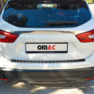 OMAC® - Silver with Black Rear Bumper Sill Cover