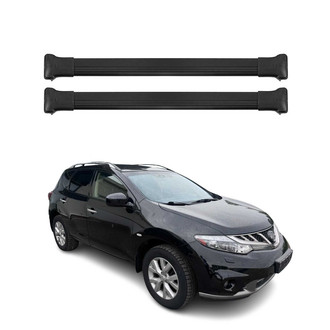 OMAC® - Black Raised Roof Rails Cross Bars