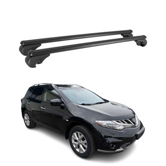 OMAC® - Black Raised Roof Rails Cross Bars