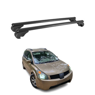 OMAC® - Black Raised Roof Rails Cross Bars
