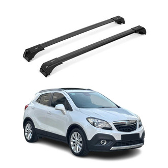 OMAC® - Black Flush-Mounted Roof Rails Cross Bars