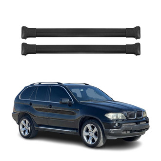 OMAC® - Black Raised Roof Rails Cross Bars