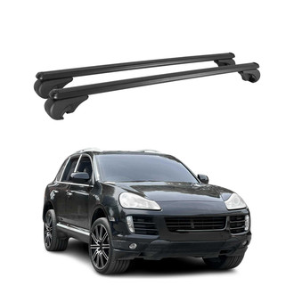 OMAC® - Black Raised Roof Rails Cross Bars