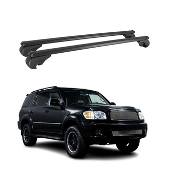 OMAC® - Black Raised Roof Rails Cross Bars