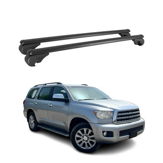 OMAC® - Black Raised Roof Rails Cross Bars