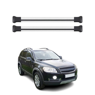 OMAC® - Gray Raised Roof Rails Cross Bars