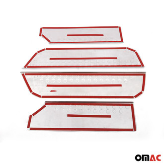 OMAC® - Polished Rear Bumper Guard and Door Sill Cover Set