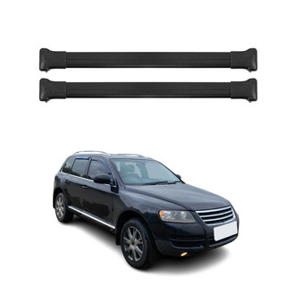OMAC® - Black Raised Roof Rails Cross Bars