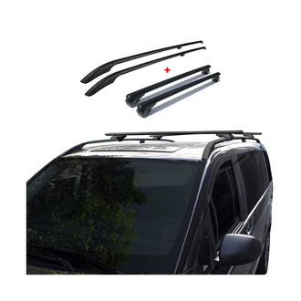 OMAC® - Black Roof Racks and Rails Set