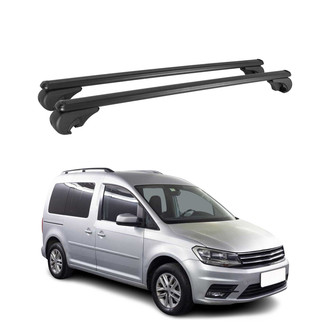 OMAC® - Black Raised Roof Rails Cross Bars