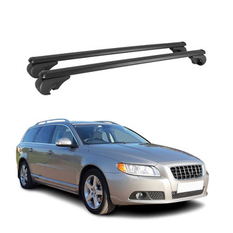 OMAC® - Black Raised Roof Rails Cross Bars