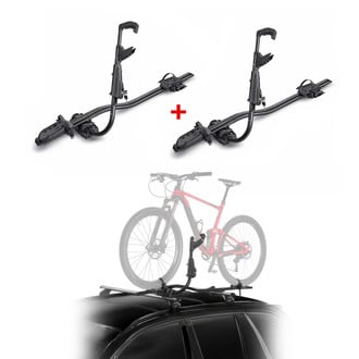 OMAC® - Black Lockable Roof Mount Bike Rack