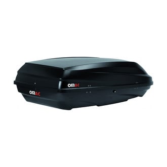 OMAC® - Carbon Fiber Textured Roof Cargo Box (48.3" L x 27" W x 10.6" H, 8 cu.ft)