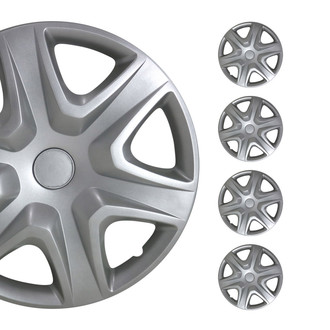 OMAC® - 16" Silver Wheel Covers