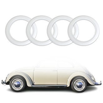OMAC® - White Wheel Tire Insert Set