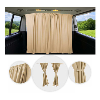 OMAC® - Cab Divider Van Curtain Kit, 54" x 71"