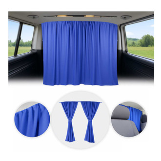OMAC® - Cab Divider Van Curtain Kit, 54" x 71"