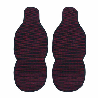 OMAC® - Black & Red Antiperspirant Odorless Black & Red Stitches Seat Cover Pads