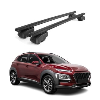 OMAC® - Black Flush-Mounted Roof Rails Cross Bars