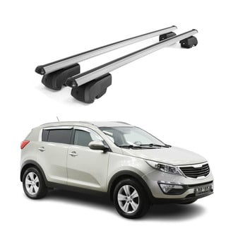 OMAC® - Gray Flush-Mounted Roof Rails Cross Bars
