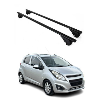 OMAC® - Black Raised Roof Rails Cross Bars