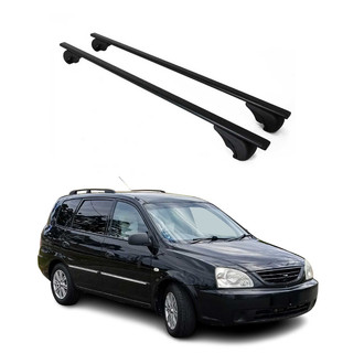 OMAC® - Black Raised Roof Rails Cross Bars
