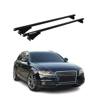 OMAC® - Black Flush-Mounted Roof Rails Cross Bars