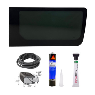OMAC® - Passenger Side Sliding Door Glass Kit