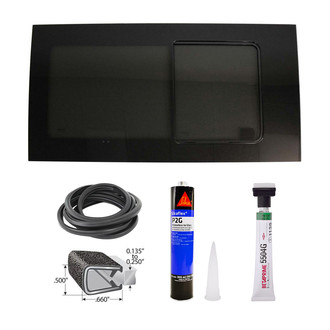 OMAC® - Middle Passenger Side Glass Kit