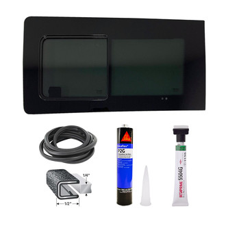 OMAC® - Driver Side Sliding Door Glass Kit
