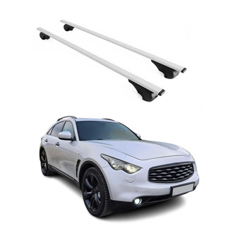 OMAC® - Gray Raised Roof Rails Cross Bars