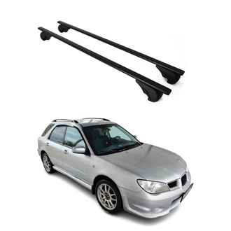 OMAC® - Black Raised Roof Rails Cross Bars