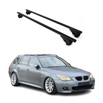 OMAC® - Black Raised Roof Rails Cross Bars