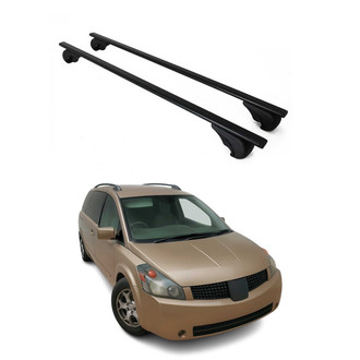 OMAC® - Black Raised Roof Rails Cross Bars