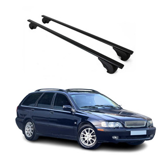 OMAC® - Black Raised Roof Rails Cross Bars