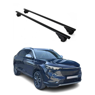 OMAC® - Black Raised Roof Rails Cross Bars