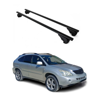 OMAC® - Black Raised Roof Rails Cross Bars