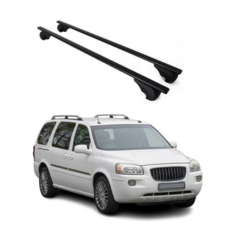 OMAC® - Black Raised Roof Rails Cross Bars